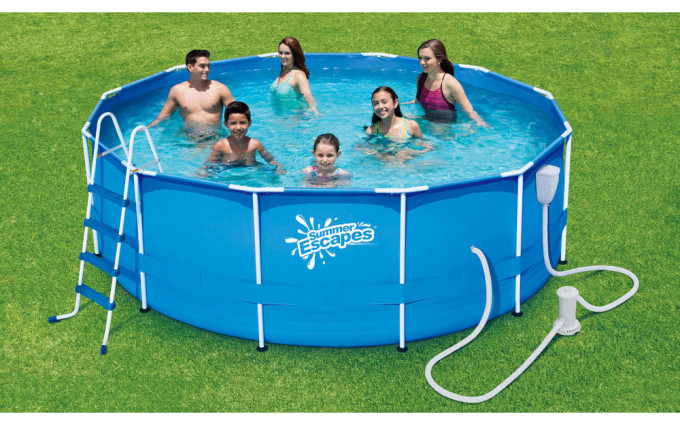 Бассейн каркасный 396х99см Summer Escapes Р20-1339-B Бассейн каркасный 396х99см Summer Escapes Р20-1339-B