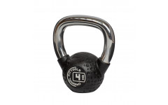 Гиря 4 кг с хромированной ручкой полиуретановая (CPU) Гиря 4 кг с хромированной ручкой полиуретановая (CPU)