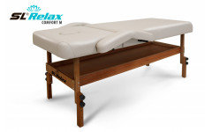 Массажный стол Relax Comfort-М бежевая кожа (№4)
