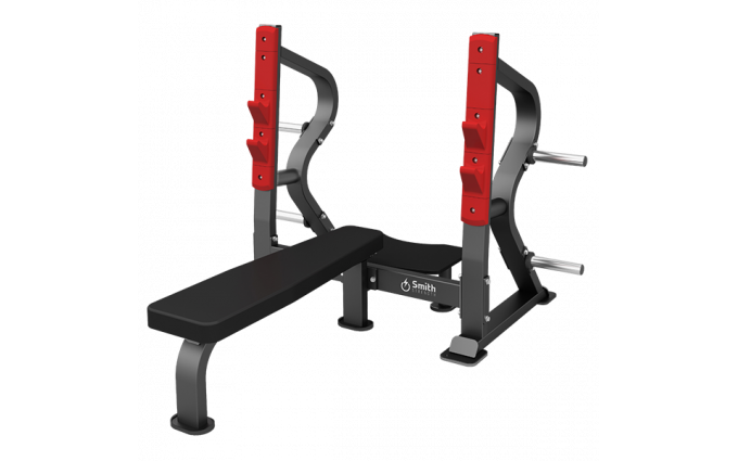 Олимпийская горизонтальная скамья для жима Smith DH026 Олимпийская горизонтальная скамья для жима Smith DH026
